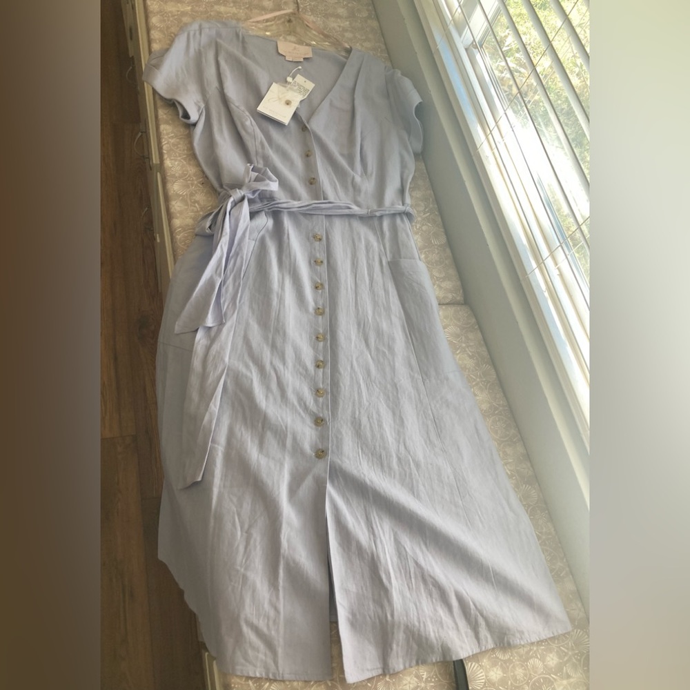 Gal Meets Glam lavender dress NWT - Picture 10 of 12